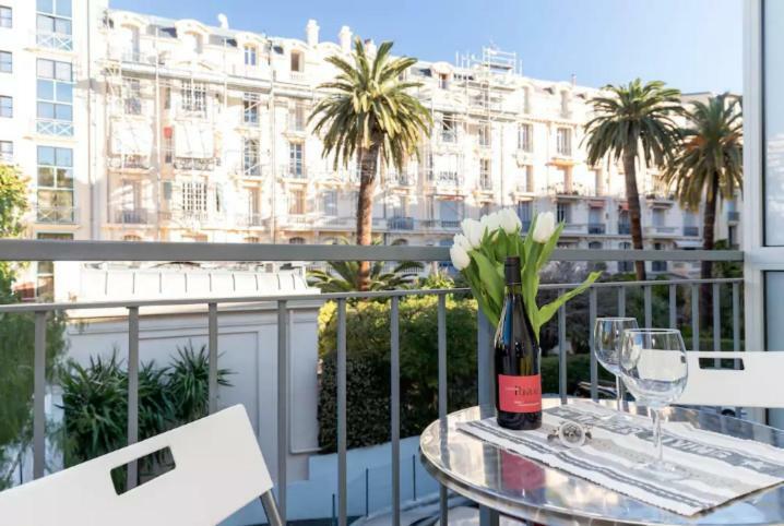 Quiet Studio With A Big Balcony Nizza Exterior foto