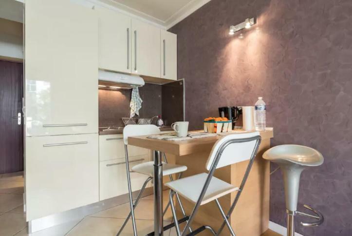Quiet Studio With A Big Balcony Nizza Exterior foto