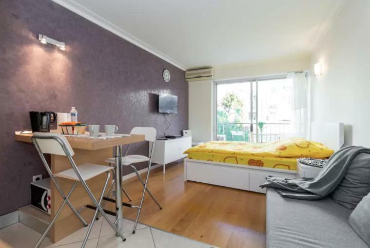 Quiet Studio With A Big Balcony Nizza Exterior foto